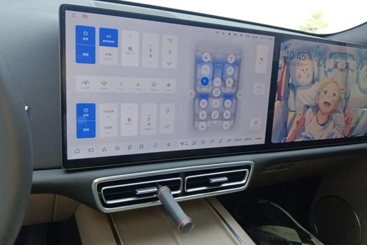 Used Li Auto L7 2025 Max Smart Refresh Edition Audio And AC Panel