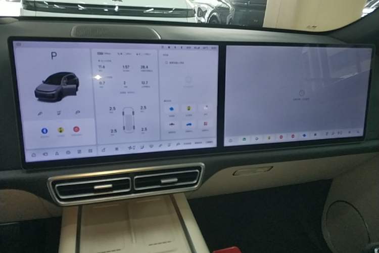 Used Li Auto L7 2025 Ultra Smart Refreshed Edition Audio And AC Panel
