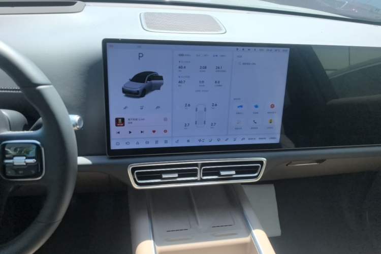 Used Li Auto L7 2025 Max Smart Refresh Edition Audio And AC Panel
