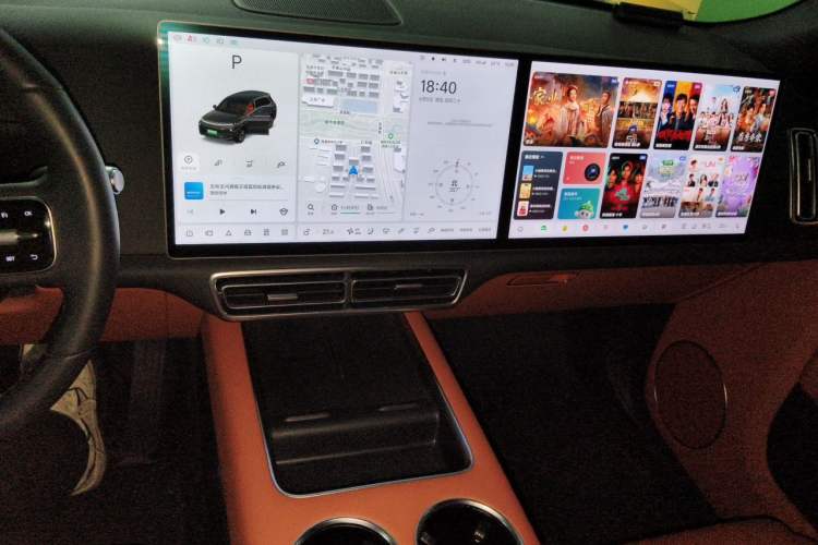 Used Li Auto L8 2023 Air model Audio And AC Panel