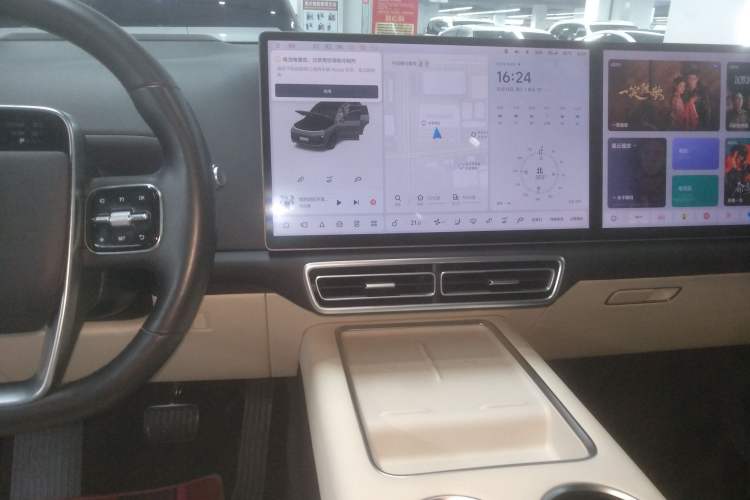 Used Li Auto L8 2023 Pro Model Audio And AC Panel
