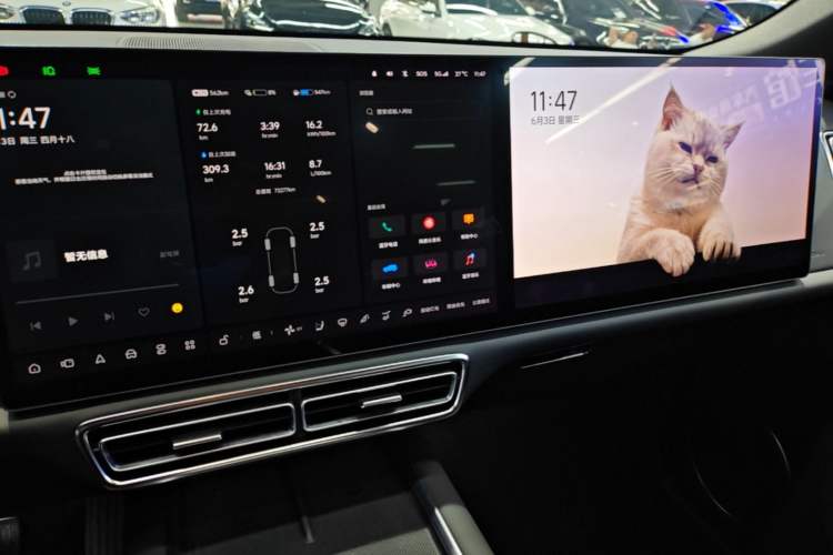 Used Li Auto L8 2023 Air model Audio And AC Panel