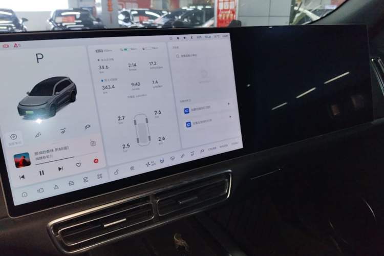 Used Li Auto L8 2023 Air model Audio And AC Panel