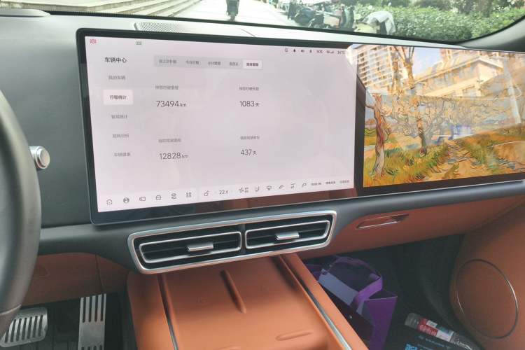 Used Li Auto L8 2023 Max model Audio And AC Panel
