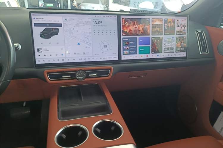 Used Li Auto L8 2024 Ultra Model Audio And AC Panel