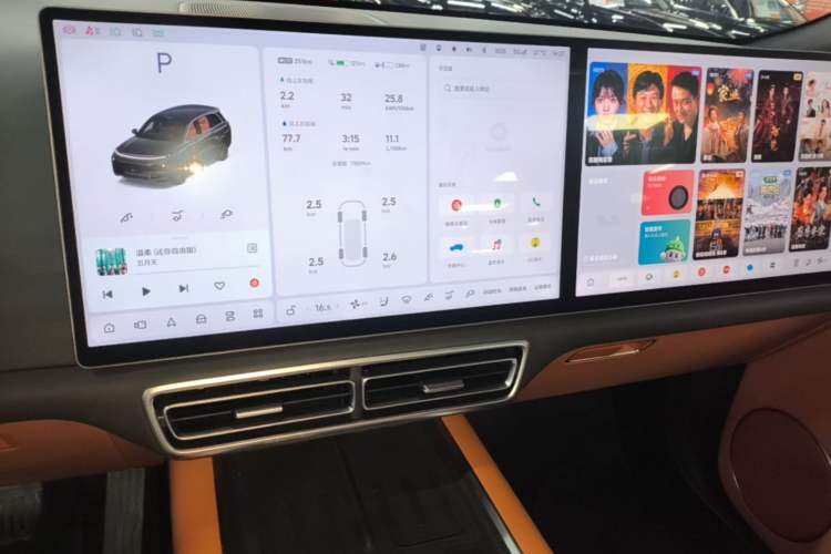 Used Li Auto L8 2024 Max Audio And AC Panel
