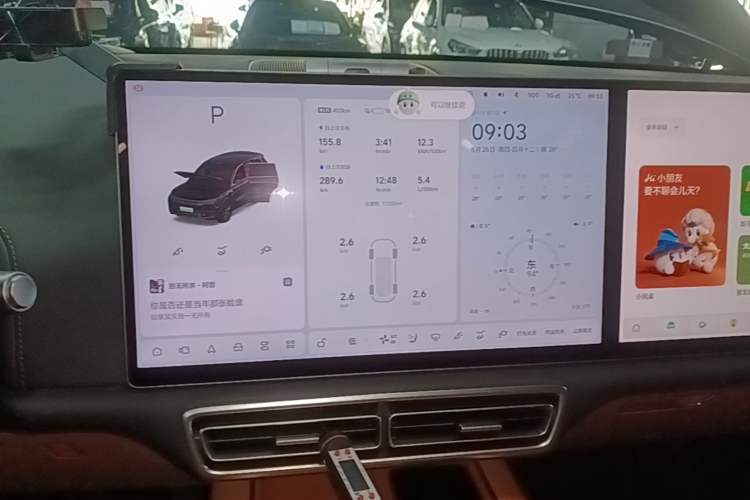 Used Li Auto L8 2024 Max Audio And AC Panel