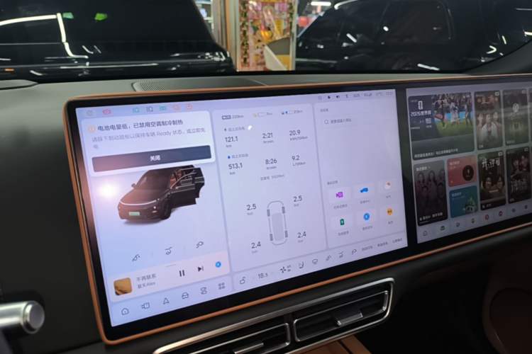 Used Li Auto L8 2024 Max Audio And AC Panel