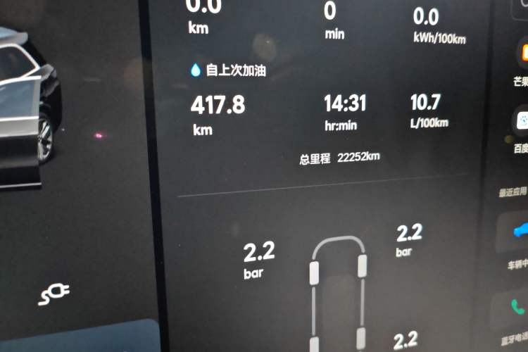Used Li Auto L8 2024 Max Odometer Close Up