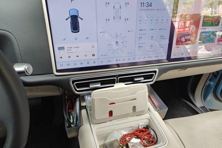Used Li Auto L8 2024 Ultra Model Audio And AC Panel