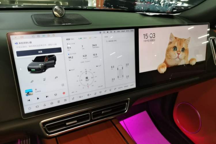 Used Li Auto L8 2024 Max Audio And AC Panel