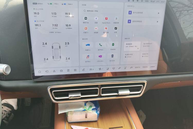 Used Li Auto L8 2024 Max Audio And AC Panel