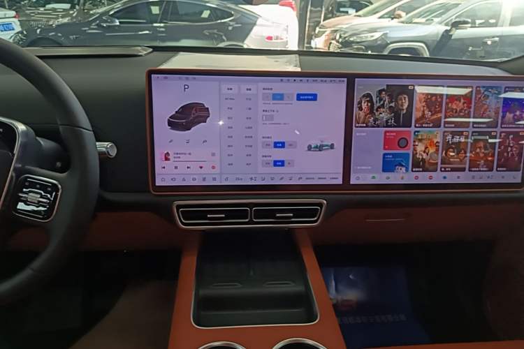 Used Li Auto L8 2025 Ultra Smart Refreshed Edition Audio And AC Panel