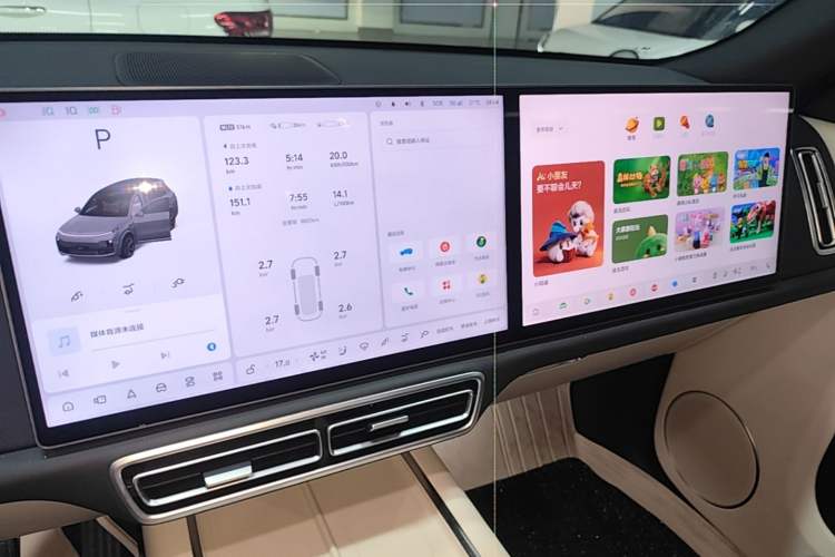 Used Li Auto L8 2025 Max Smart Refresh Edition Audio And AC Panel