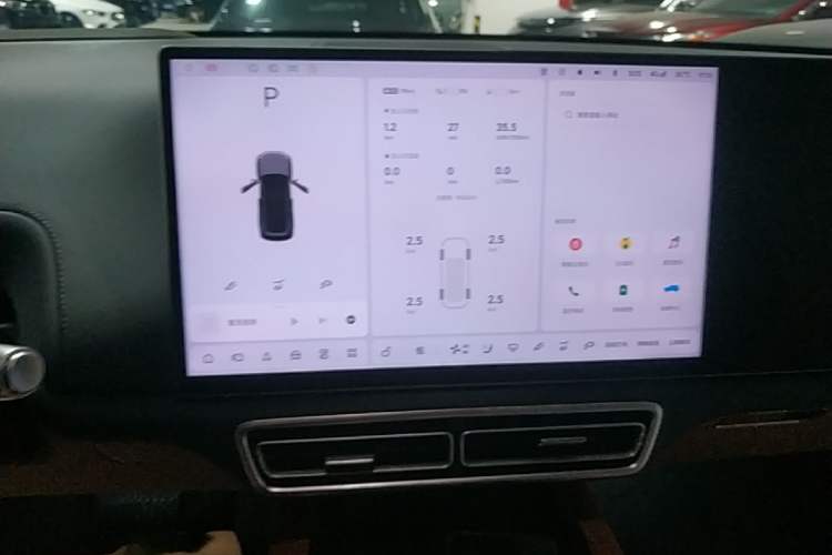 Used Li Auto L8 2025 Max Smart Refresh Edition Audio And AC Panel