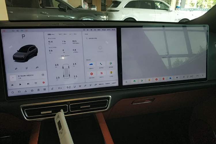 Used Li Auto L8 2025 Max Smart Refresh Edition Audio And AC Panel