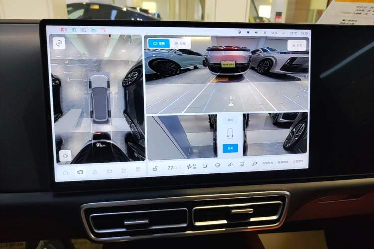 Used Li Auto L8 2025 Max Smart Refresh Edition Audio And AC Panel