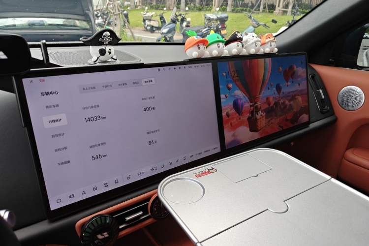 Used Li Auto L8 2025 Max Smart Refresh Edition Audio And AC Panel