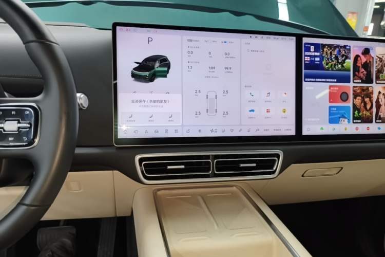 Used Li Auto L8 2025 Ultra Smart Refreshed Edition Audio And AC Panel