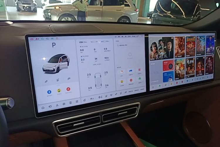 Used Li Auto L8 2025 Ultra Smart Refreshed Edition Audio And AC Panel