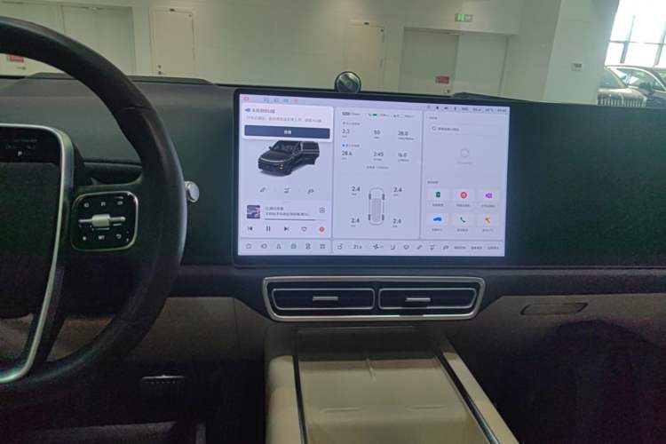 Used Li Auto L9 2022 Max model Audio And AC Panel