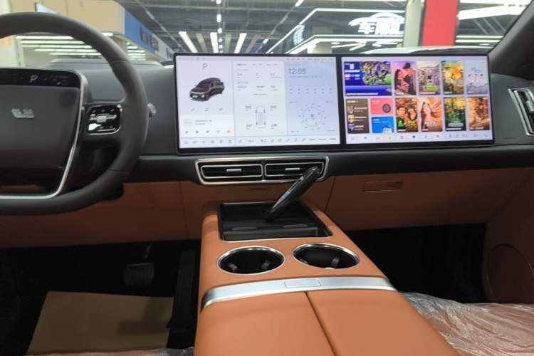 Used Li Auto L9 2022 Max model Audio And AC Panel