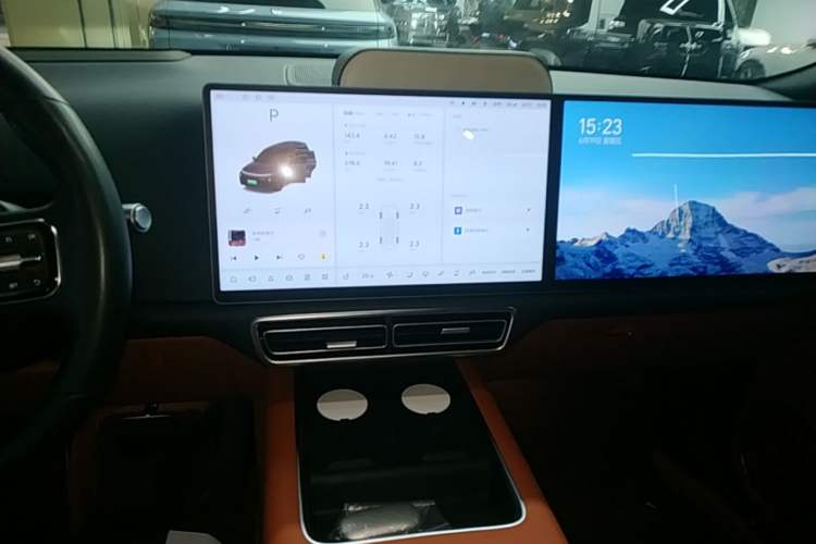 Used Li Auto L9 2022 Max model Audio And AC Panel