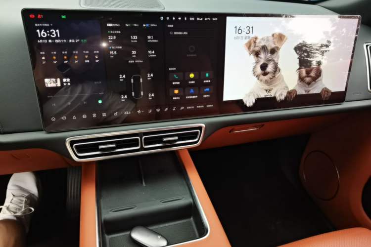 Used Li Auto L9 2022 Max model Audio And AC Panel