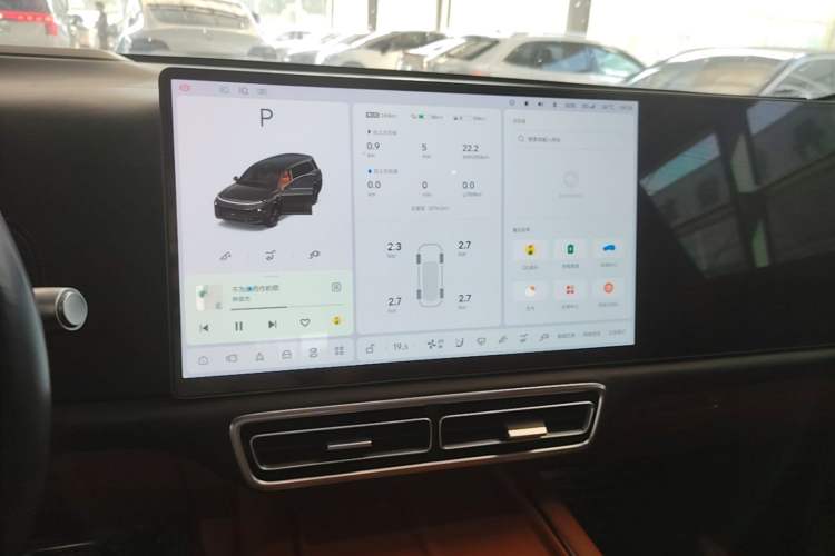 Used Li Auto L9 2022 Max model Audio And AC Panel