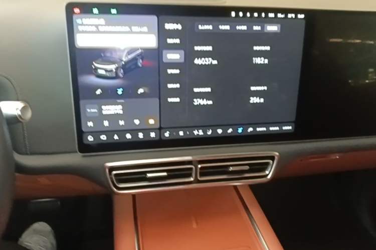 Used Li Auto L9 2022 Max model Audio And AC Panel