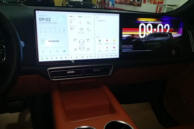 Used Li Auto L9 2022 Max model Audio And AC Panel