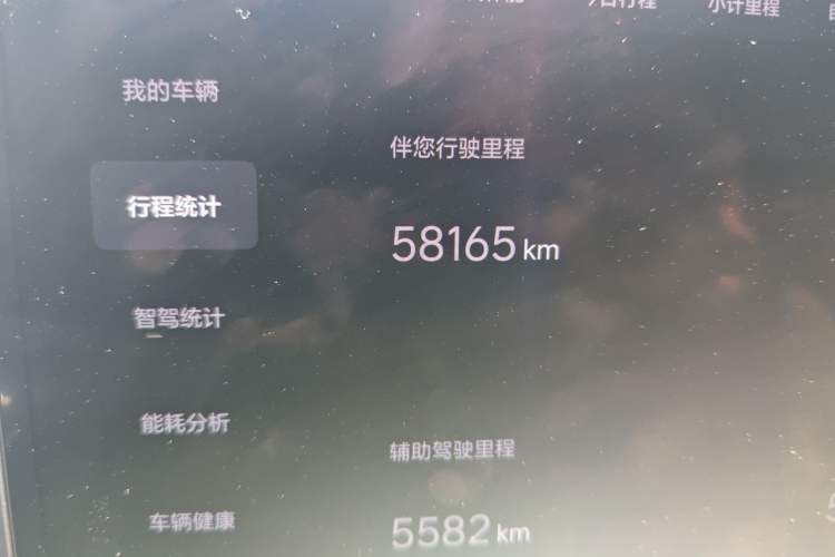 Used Li Auto L9 2022 Max model Odometer Close Up