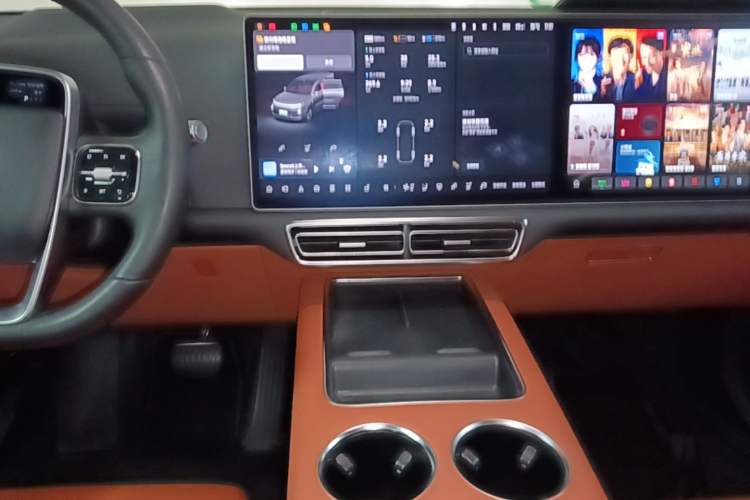 Used Li Auto L9 2022 Max model Audio And AC Panel