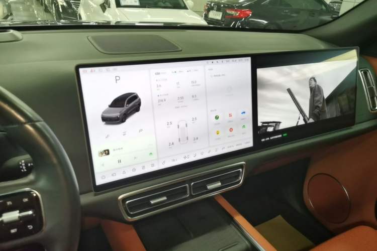 Used Li Auto L9 2022 Max model Audio And AC Panel