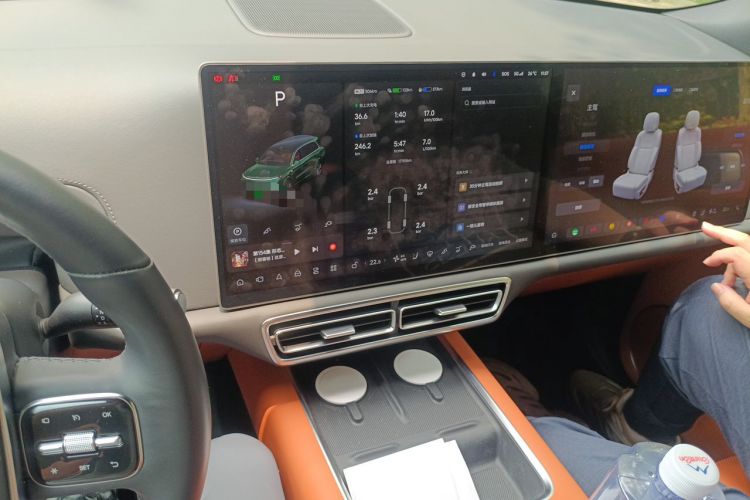 Used Li Auto L9 2022 Max model Audio And AC Panel