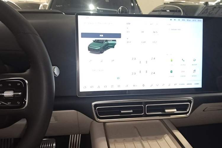 Used Li Auto L9 2022 Max model Audio And AC Panel