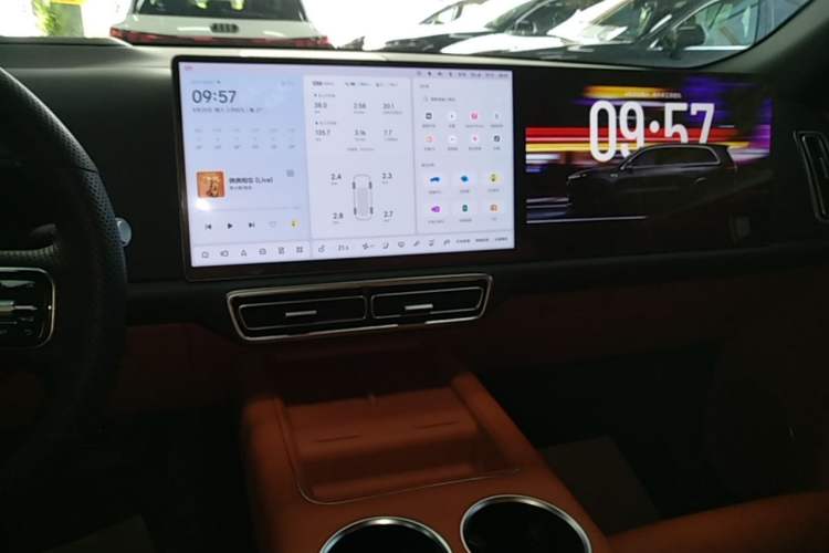 Used Li Auto L9 2022 Max model Audio And AC Panel