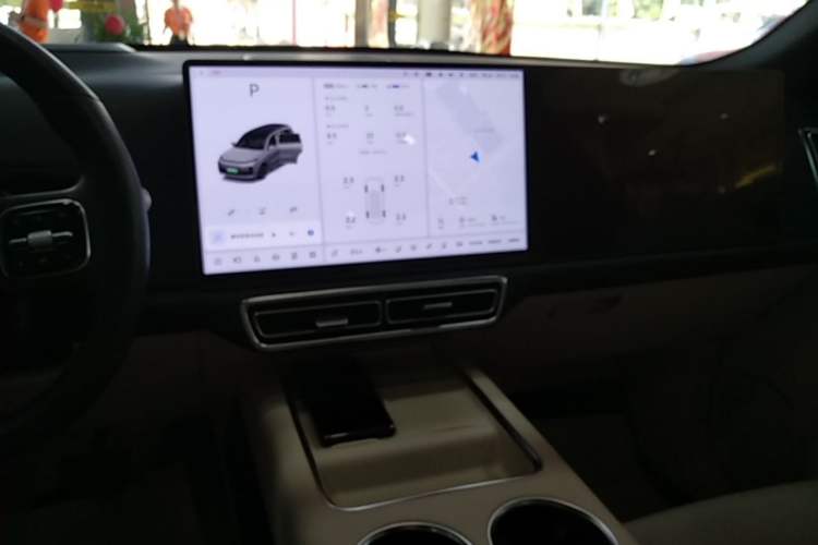 Used Li Auto L9 2022 Max model Audio And AC Panel