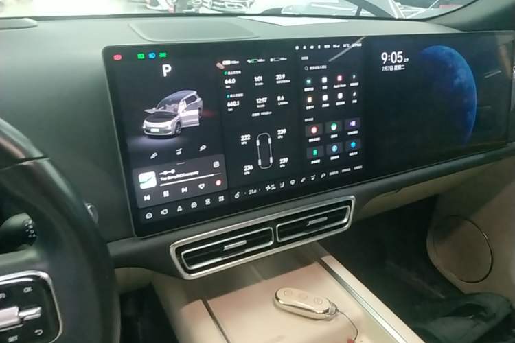 Used Li Auto L9 2022 Max model Audio And AC Panel