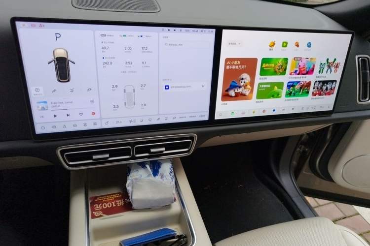 Used Li Auto L9 2022 Max model Audio And AC Panel