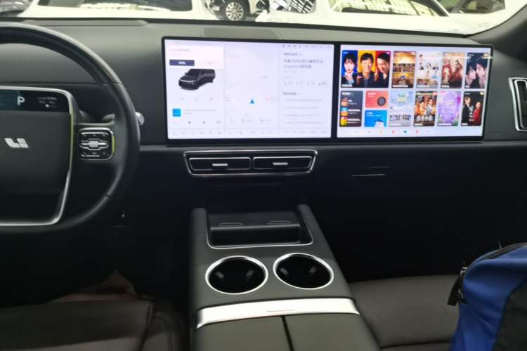 Used Li Auto L9 2023 Pro Model Audio And AC Panel