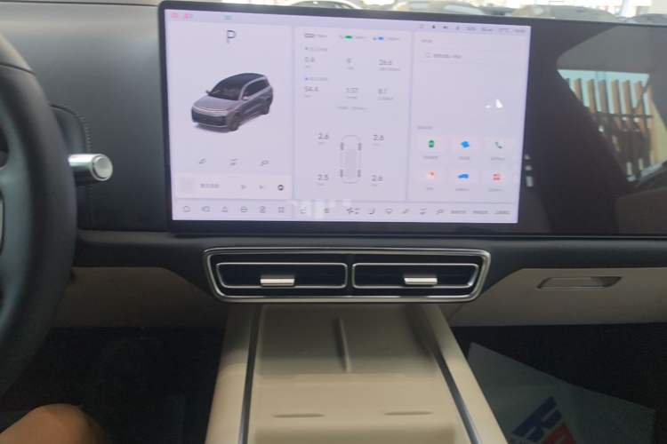 Used Li Auto L9 2023 Pro Model Audio And AC Panel