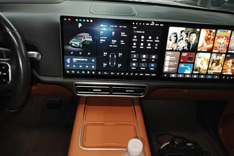 Used Li Auto L9 2023 Pro Model Audio And AC Panel