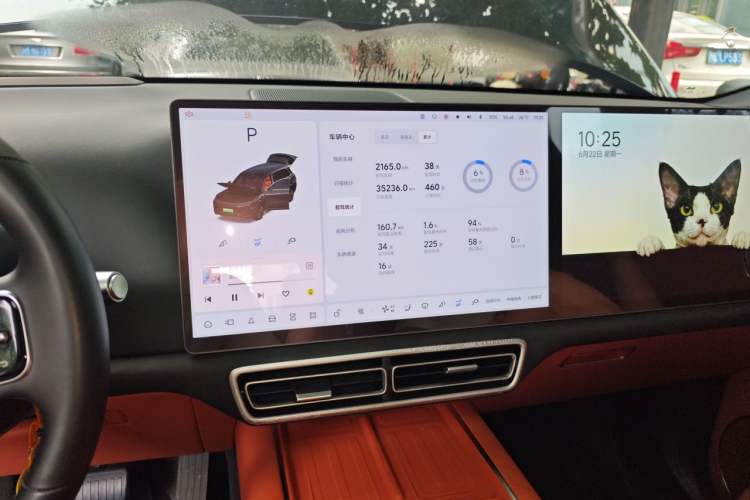 Used Li Auto L9 2024 Ultra Model Audio And AC Panel