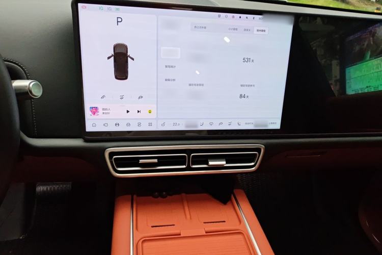 Used Li Auto L9 2024 Ultra Model Audio And AC Panel