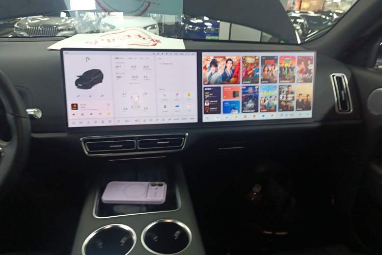 Used Li Auto L9 2024 Ultra Model Audio And AC Panel