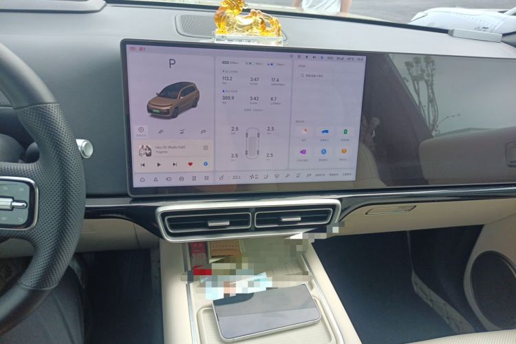 Used Li Auto L9 2024 Ultra Model Audio And AC Panel