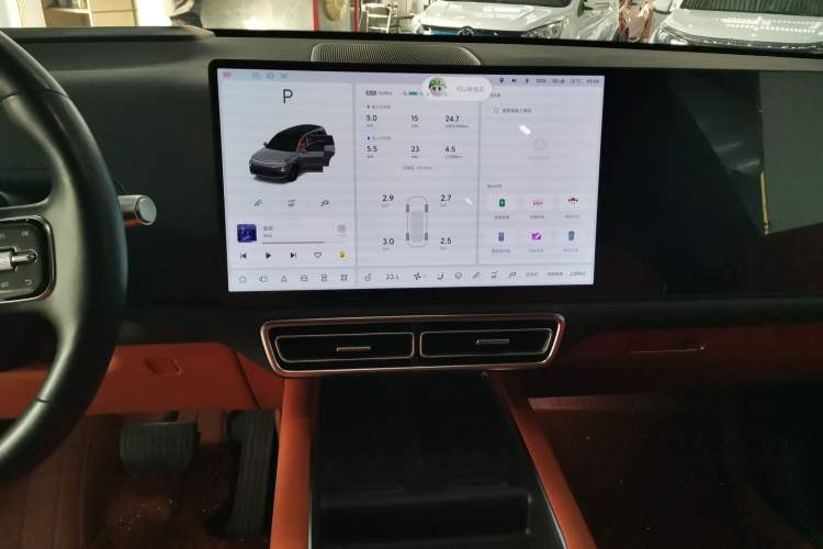 Used Li Auto L9 2024 Ultra Model Audio And AC Panel