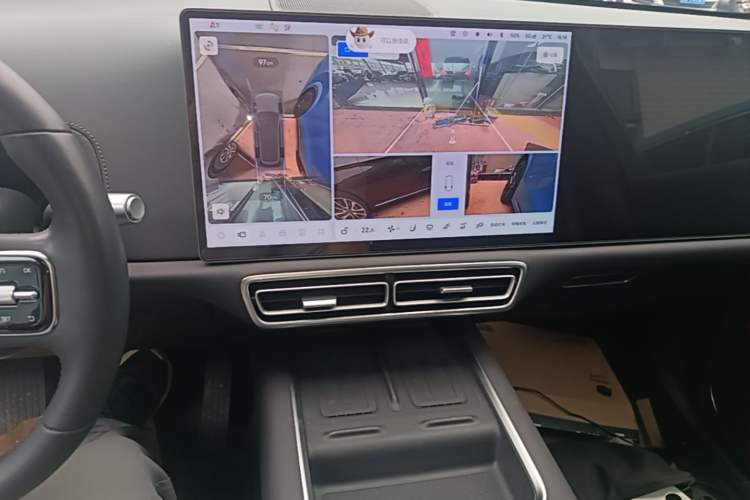Used Li Auto L9 2024 Ultra Model Audio And AC Panel