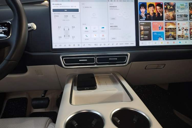 Used Li Auto L9 2024 Ultra Model Audio And AC Panel